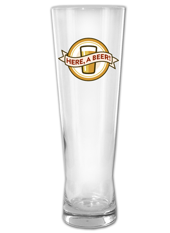 Libbey Pinnacle Personalized Pilsner Glass - 16 oz